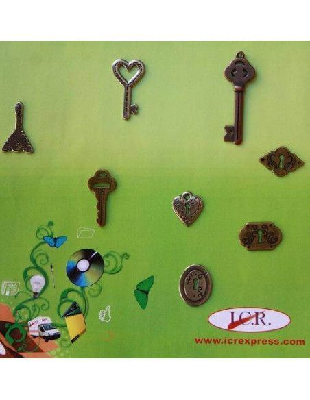 LLAVES Y CERRADURAS DE METAL PARA MANUALIDADES