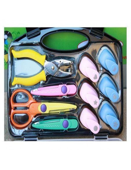 KIT DE HERRAMIENTAS PARA GOMA EVA Y PAPEL