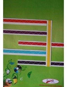 ESQUINAS DE PAPEL EN COLORES PARA FOTOS