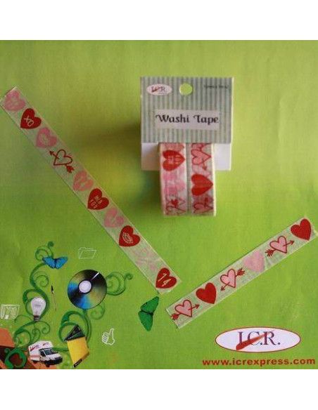 CINTA DECORADA PARA SCRAPBOOKING DE 15 MM. X 10 M.