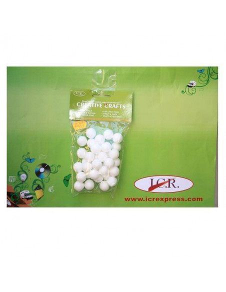 BOLAS DE POLIESPAN DE 20 MM EN BOLSAS DE 30UND