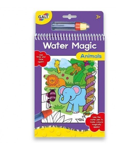 KIT DE LAPIZ MÁGICO CON BLOC DE 6 LAMINAS DIBUJADAS Y COLOREADAS