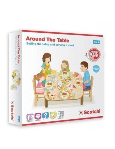 AROUND THE TABLE - con velcro