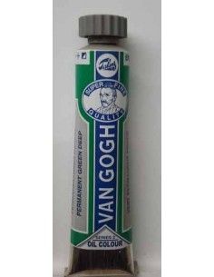 Óleo Van Gogh  verde permanente  osc.