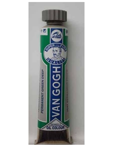 Óleo Van Gogh  verde permanente  osc.