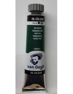 Óleo Van Gogh  verde pino