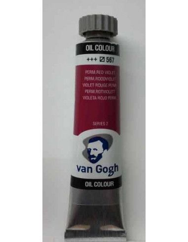 Óleo Van Gogh  rojo permanente