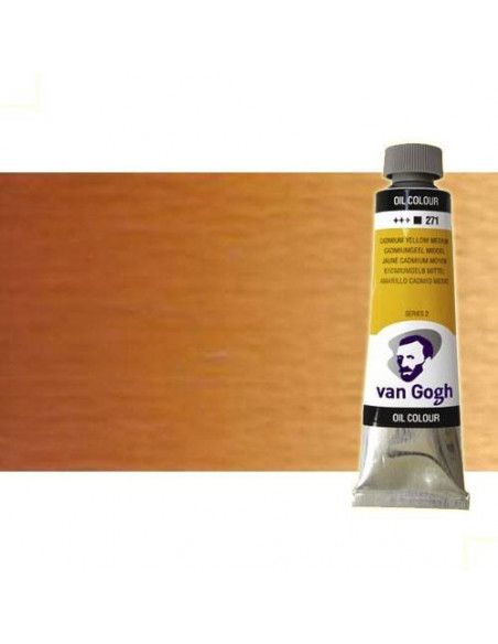 Óleo Van Gogh  amarillo oxido trans.