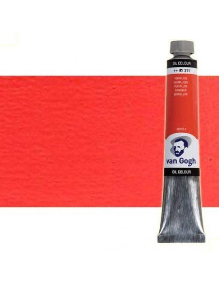 Óleo Van Gogh  rojo cadmio claro