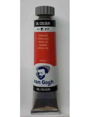 Óleo Van Gogh  bermellón