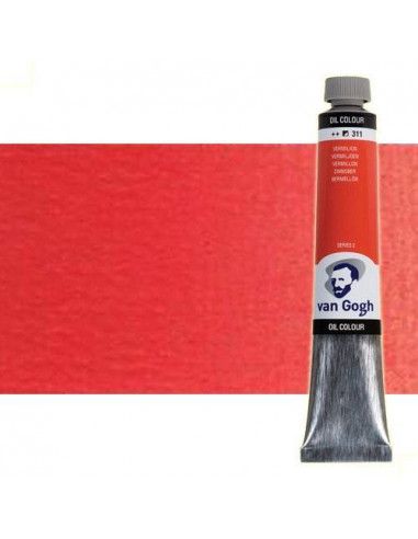 Óleo Van Gogh  rojo cadmio medio