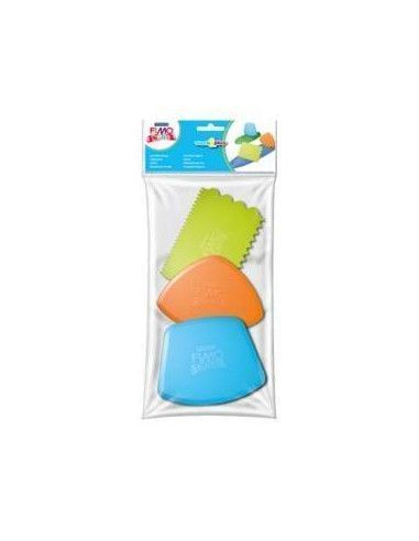 KIT DE HERRAMIENTAS DE CORTE FIMO KIDS WORK Y PLAY