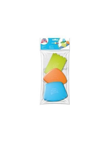 KIT DE HERRAMIENTAS DE CORTE FIMO KIDS WORK Y PLAY
