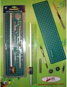 CIZALLA PARA A4 DE PRECISION CON CUADRICULA CON CAPACIDAD PARA 5 HOJAS