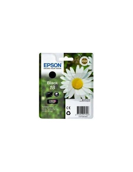 Cartucho Epson 18 negro original para impresoras Epson