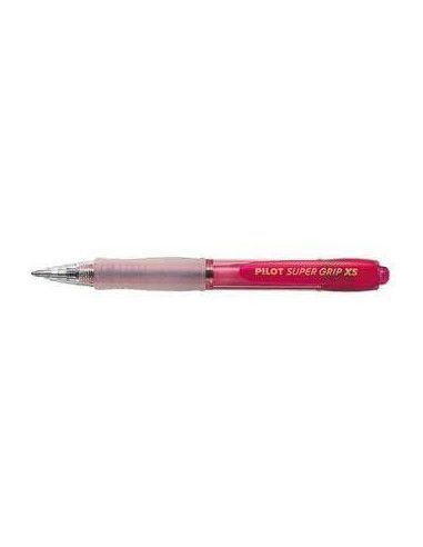 Bolígrafo Pilot Supergrip XS rojo compacto