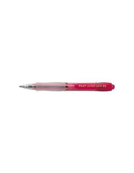 Bolígrafo Pilot Supergrip XS rojo compacto