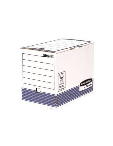 Caja archivo A4 200 mm azul Fellowes con FastFold