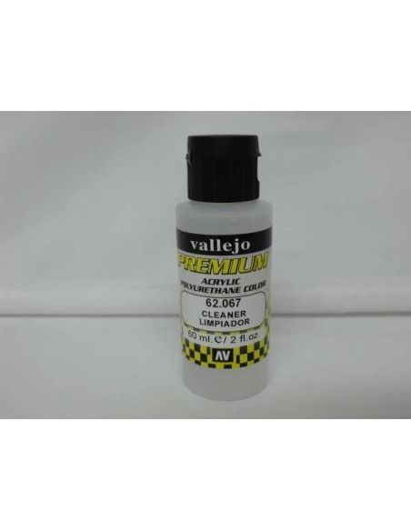 Limpiador para aerógrafo Vallejo Premium Airbrush 60 ml
