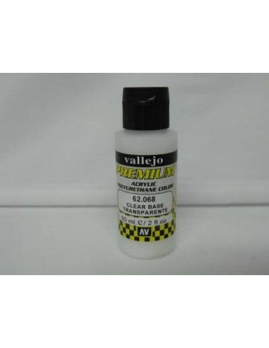 Base transparente para aerógrafo Vallejo Premium Airbrush 60 ml