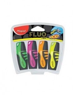 Rotulador fluo bimat pocket fluorescente tamaño bolsillo