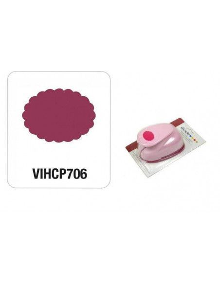 PERFORADORA CON  FORMA DE FLOR 3 CM