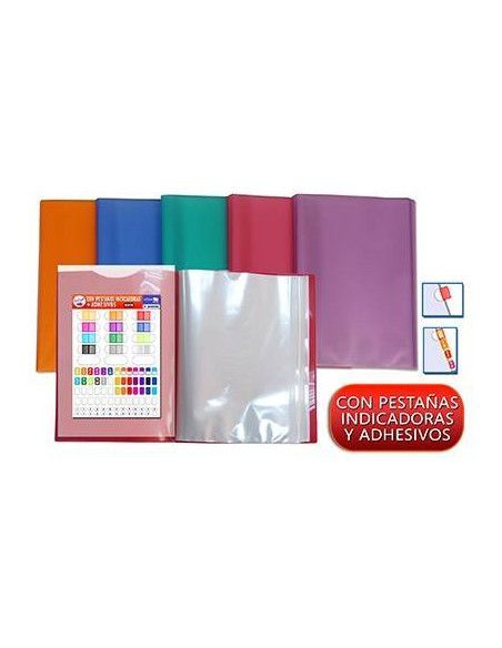 CARPETA A4 40 FUNDAS SUPRA