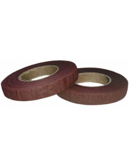 Cinta tape floral marrón Decoman para arreglos florales