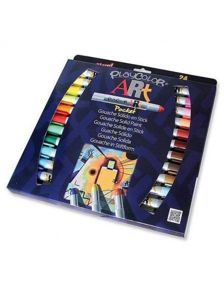 GOUACHE PLAYCOLOR ART POCKET CAJA DE 24 UND