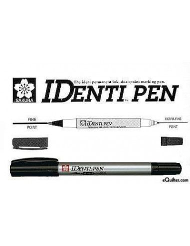 ROTULADOR PERMANENTE  IDENTI PEN DOBLE PUNTA SAKURA  1.0MM
