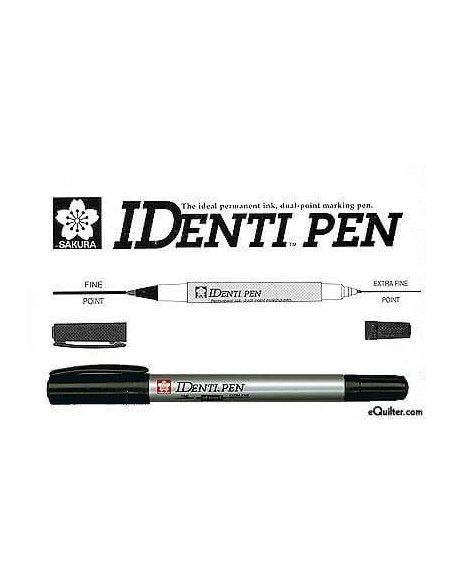 ROTULADOR PERMANENTE  IDENTI PEN DOBLE PUNTA SAKURA  1.0MM