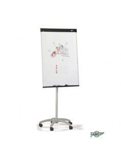 caballete melaminado con ruedas 70x105 cm