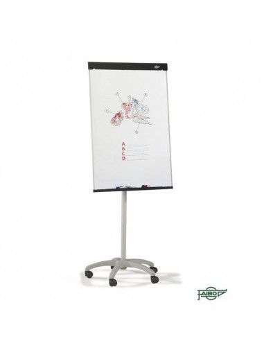 caballete melaminado con ruedas 70x105 cm