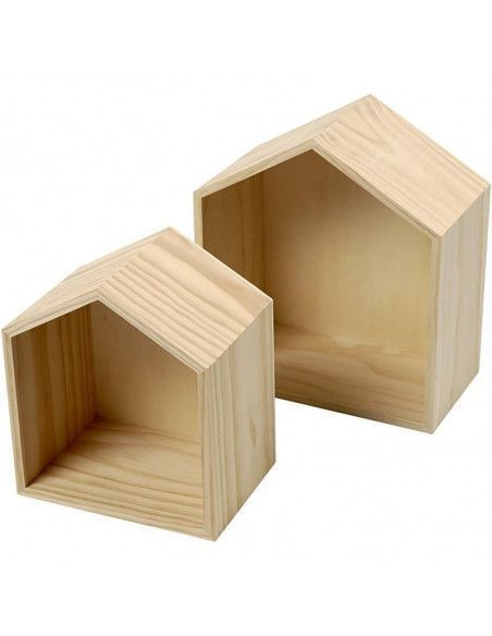 CAJAS DE ALMACENAJE  2 UNDS 20X17.5CM 25X22.50CM