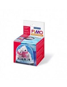 FIMO BOLA DE NIEVE REDONDA