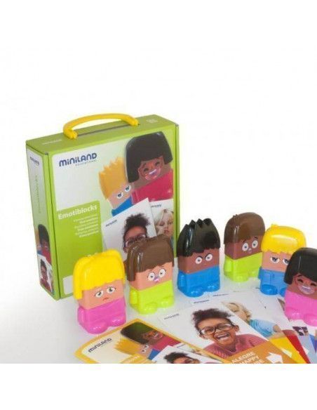 SET DE PERSONAJES INTERCAMBIABLES EMOTIBLOCKS