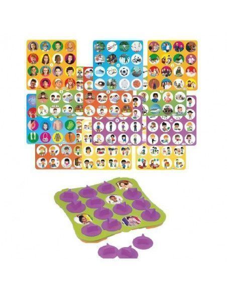 JUEGO DE PAREJAS CON 12 LAMINAS
