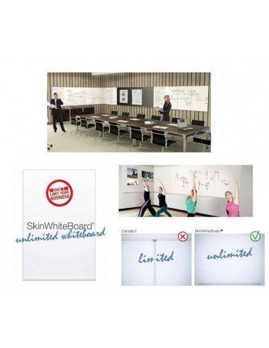 Pizarra modular SkinWhiteBoard 100x150 blanca
