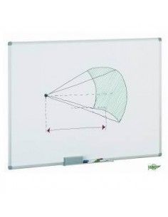 Pizarra blanca de melamina 90x120 cm Faibo