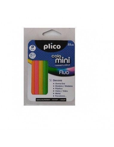 BARRAS DE COLA FLUO  PARA MINI PISTOLA CALIENTE