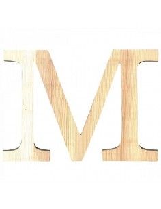 ALFABETO DE MADERA LETRA M
