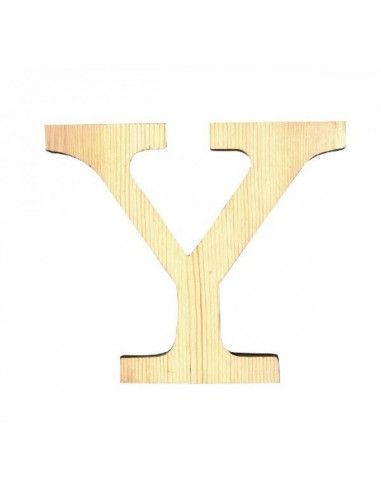 ALFABETO DE MADERA LETRA Y
