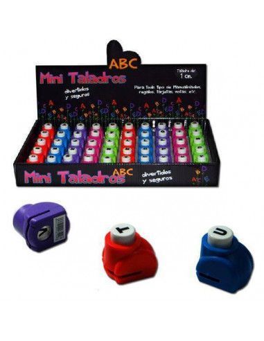 MINI TALADRO DE 1 CM LETRA N