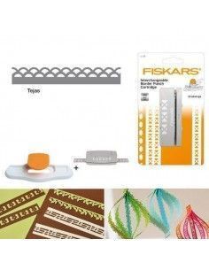 CARTUCHOS DE BORDES PARA PERFORADORA FISKARS MODELO TEJAS