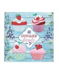 Servilleta cupcakes
