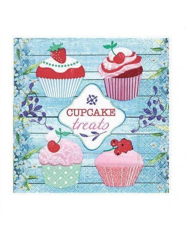 Servilleta cupcakes