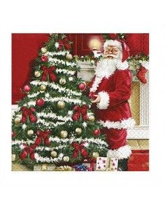 Servilleta papá noel