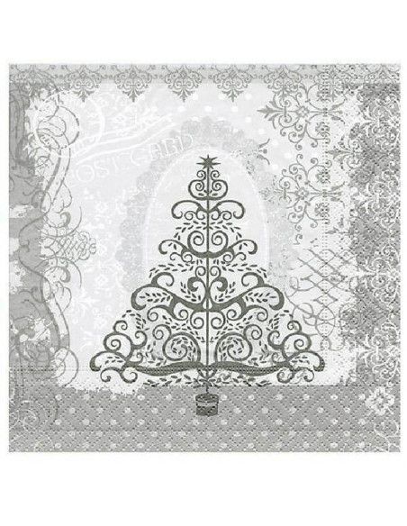 Servilleta arbol de plata barroca