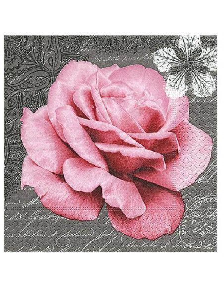 Servilleta rosa del amor