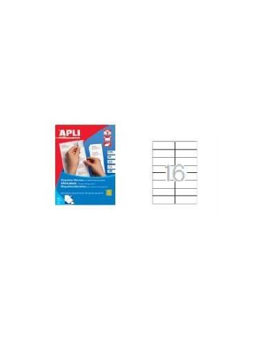 ETIQUETA COPY APLI 105 X 37 100 UND